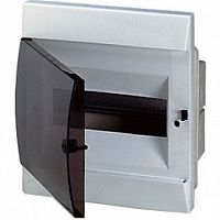 Распределительный шкаф Unibox 8 мод., IP41, встраиваемый, термопласт, прозрачная дверь |  код. 1SL0510A06 |  ABB